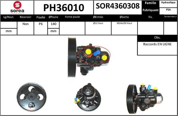 SNRA PH36010 - Hidraulična pumpa, upravljanje www.molydon.hr