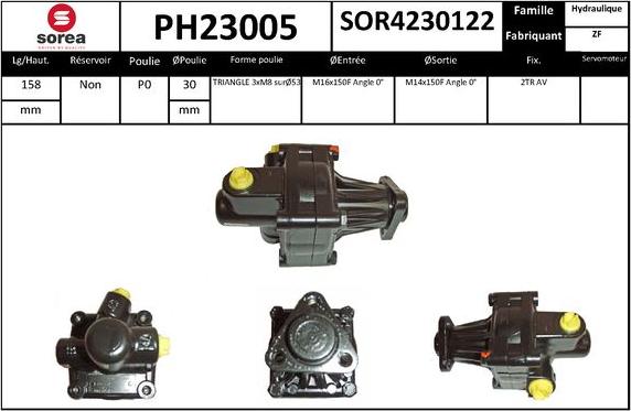 SNRA PH23005 - Hidraulična pumpa, upravljanje www.molydon.hr