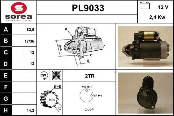 SNRA PL9033 - Starter www.molydon.hr