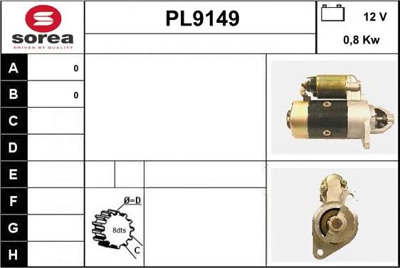 SNRA PL9149 - Starter www.molydon.hr