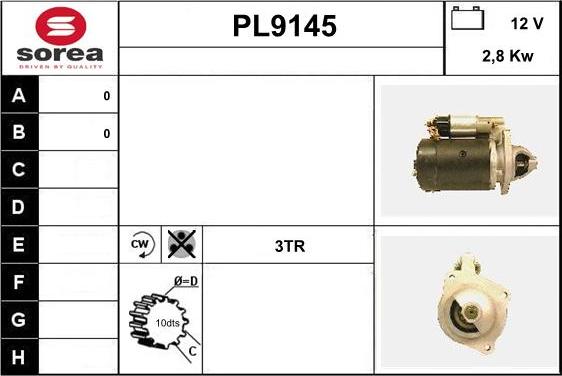 SNRA PL9145 - Starter www.molydon.hr