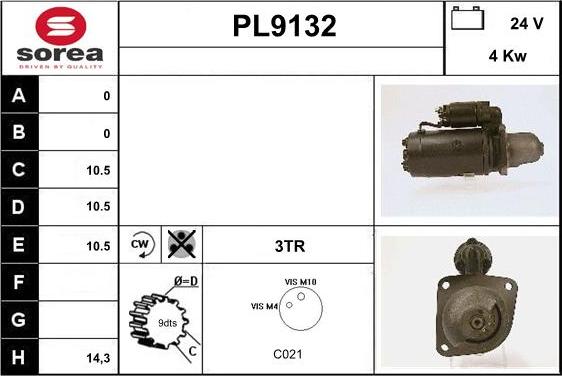 SNRA PL9132 - Starter www.molydon.hr