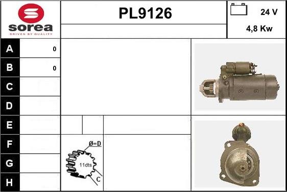 SNRA PL9126 - Starter www.molydon.hr