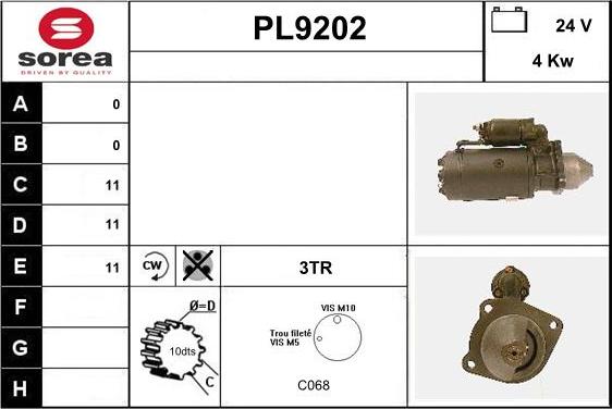 SNRA PL9202 - Starter www.molydon.hr