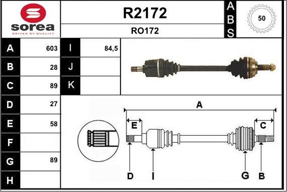 SNRA R2172 - Pogonska osovina www.molydon.hr