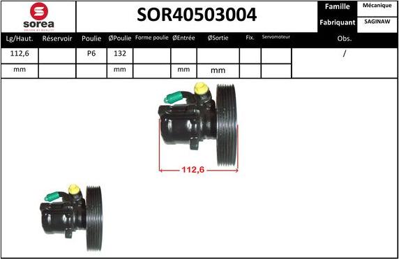 SNRA SOR40503004 - Hidraulična pumpa, upravljanje www.molydon.hr