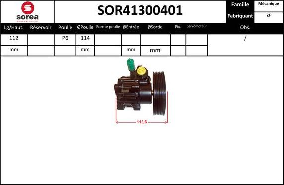 SNRA SOR41300401 - Hidraulična pumpa, upravljanje www.molydon.hr