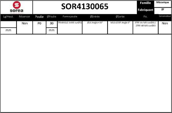 SNRA SOR4130065 - Hidraulična pumpa, upravljanje www.molydon.hr