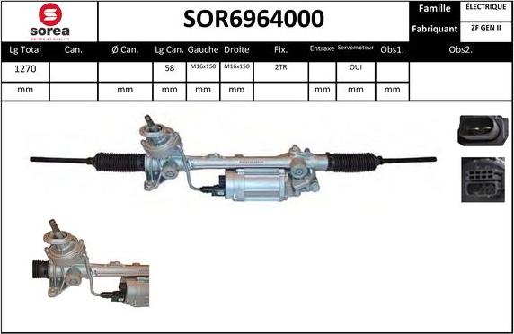 SNRA SOR6964000 - upravljački mehanizam www.molydon.hr
