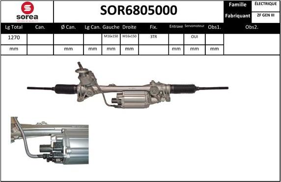 SNRA SOR6805000 - upravljački mehanizam www.molydon.hr
