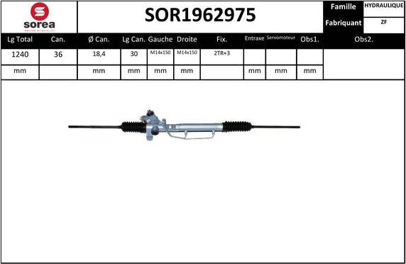 SNRA SOR1962975 - upravljački mehanizam www.molydon.hr