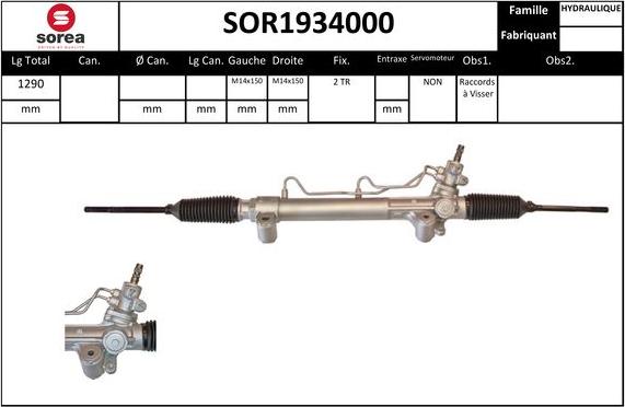 SNRA SOR1934000 - upravljački mehanizam www.molydon.hr