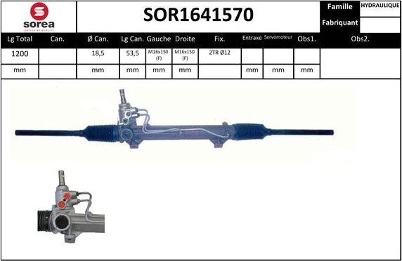 SNRA SOR1641570 - upravljački mehanizam www.molydon.hr