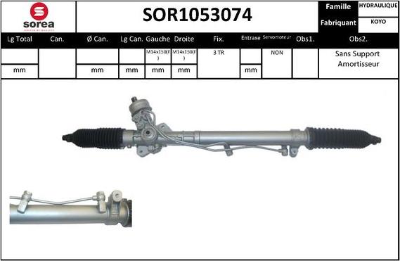 SNRA SOR1053074 - upravljački mehanizam www.molydon.hr