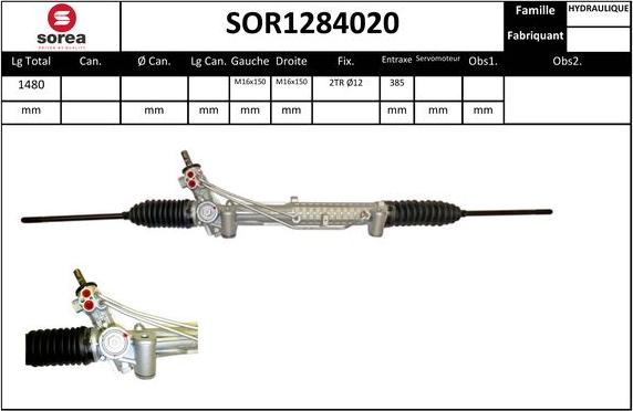 SNRA SOR1284020 - upravljački mehanizam www.molydon.hr