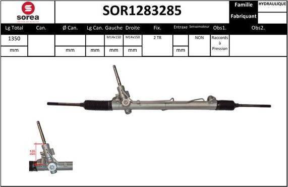 SNRA SOR1283285 - upravljački mehanizam www.molydon.hr
