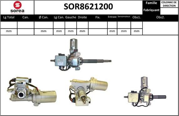 SNRA SOR8621200 - Stup upravljača www.molydon.hr