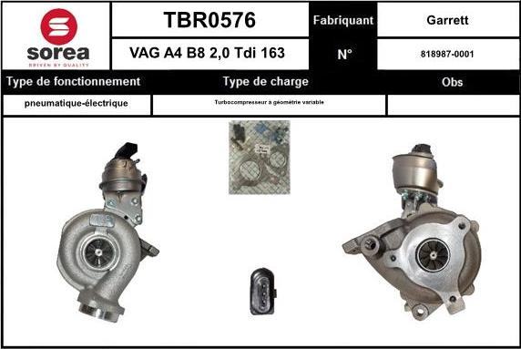 SNRA TBR0576 - Kompresor, prehranjivac www.molydon.hr