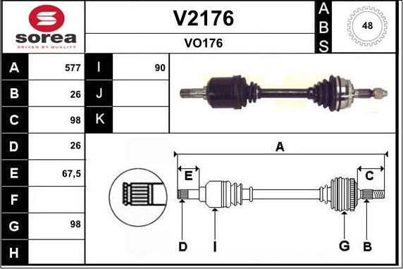 SNRA V2176 - Pogonska osovina www.molydon.hr