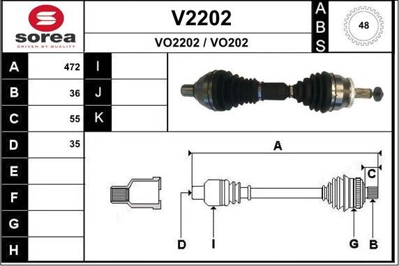 SNRA V2202 - Pogonska osovina www.molydon.hr