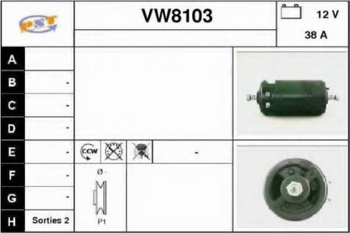 SNRA VW8103 - Alternator www.molydon.hr