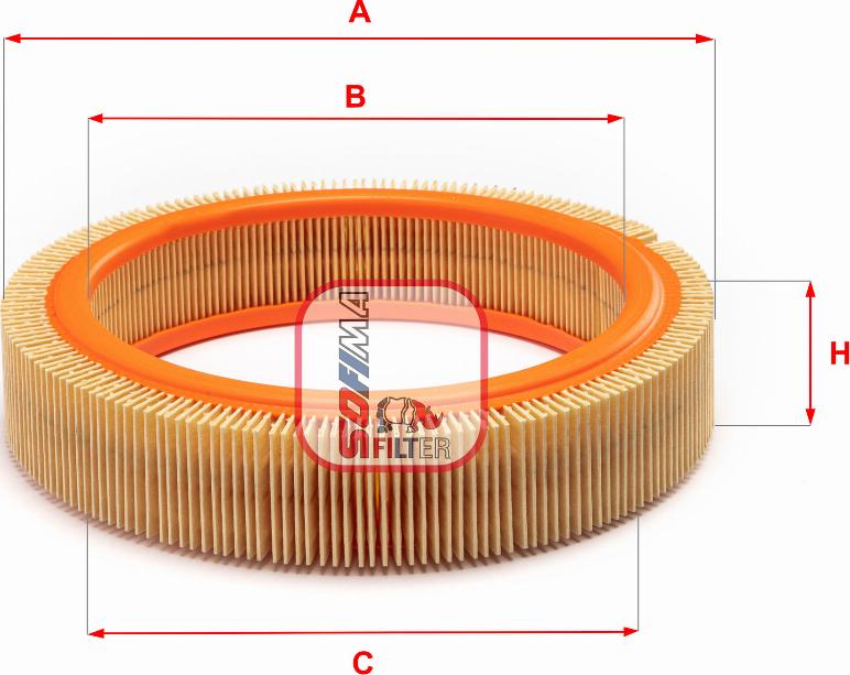 Sofima S 4360 A - Filter za zrak www.molydon.hr