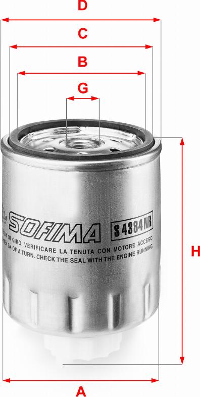 Sofima S 4329 NR - Filter za gorivo www.molydon.hr