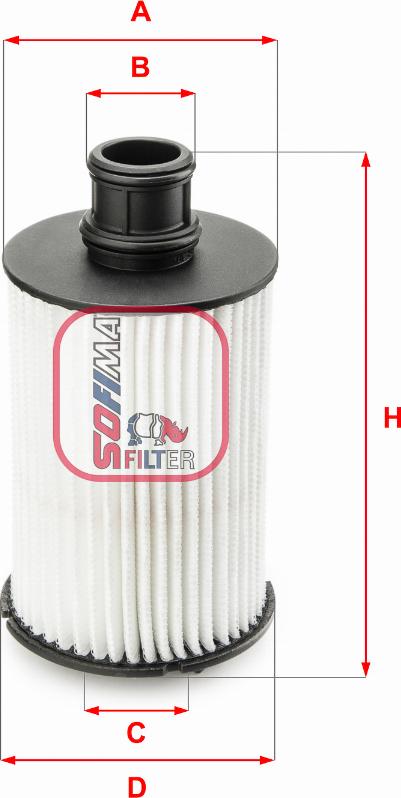 Sofima S 5073 PE - Filter za ulje www.molydon.hr