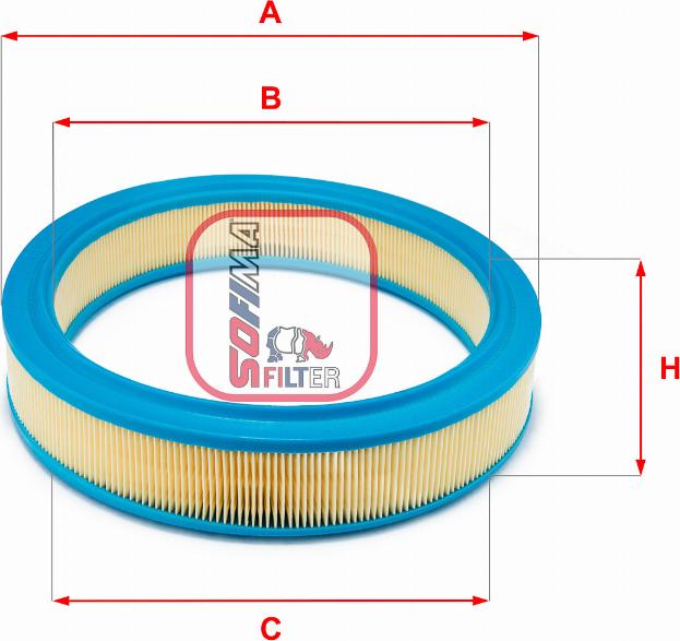 Sofima S 6102 A - Filter za zrak www.molydon.hr