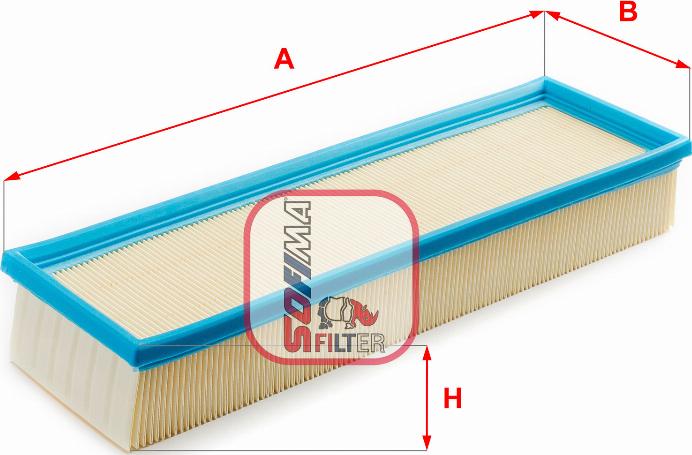 Sofima S 0630 A - Filter za zrak www.molydon.hr