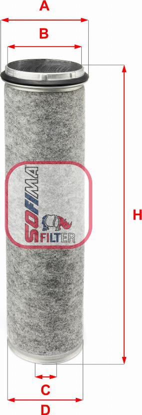 Sofima S 1450 A - Filter za zrak www.molydon.hr