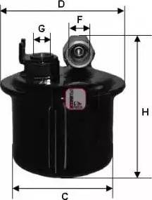 Sofima S 1698 B - Filter za gorivo www.molydon.hr