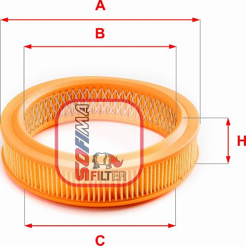 Sofima S 8210 A - Filter za zrak www.molydon.hr