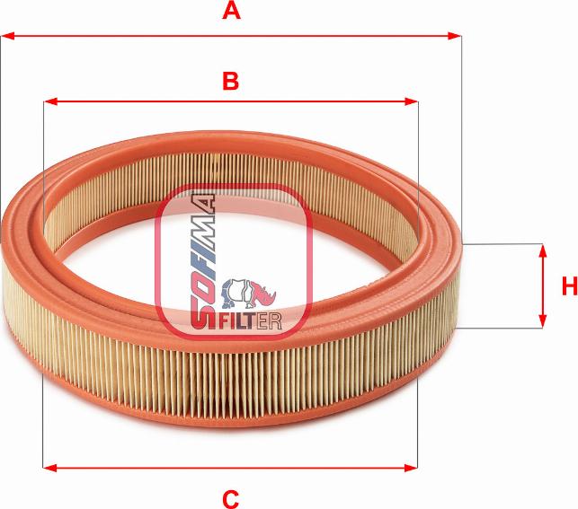 Sofima S 3381 A - Filter za zrak www.molydon.hr