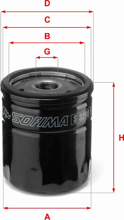 Sofima S 3298 R - Filter za ulje www.molydon.hr