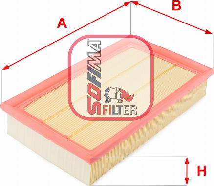 Sofima S 3241 A - Filter za zrak www.molydon.hr