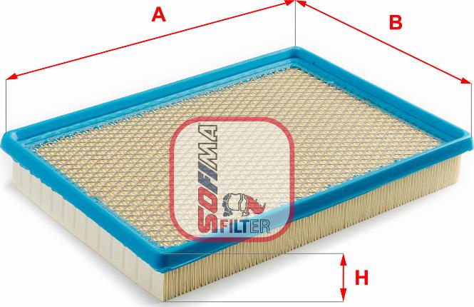 Sofima S 3281 A - Filter za zrak www.molydon.hr