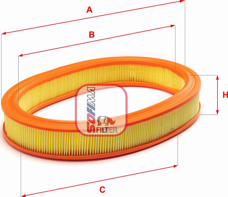 Sofima S 3230 A - Filter za zrak www.molydon.hr