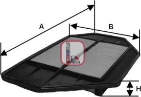 Sofima S 2612 A - Filter za zrak www.molydon.hr