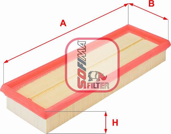 Sofima S 2820 A - Filter za zrak www.molydon.hr