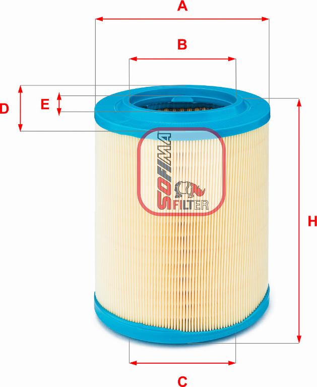 Sofima S 7606 A - Filter za zrak www.molydon.hr