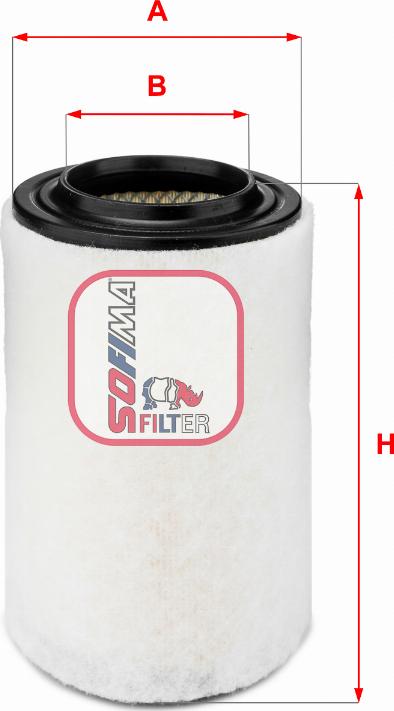 Sofima S 7629 A - Filter za zrak www.molydon.hr