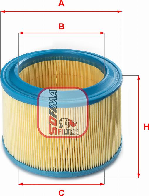 Sofima S 7239 A - Filter za zrak www.molydon.hr