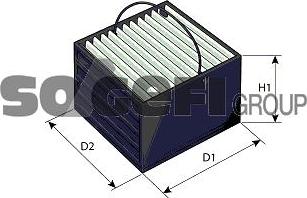 SogefiPro FA6126ECO - Filter za gorivo www.molydon.hr