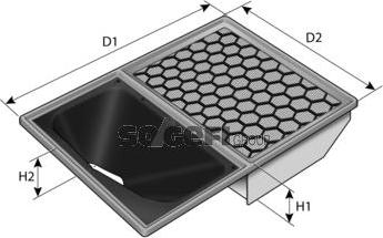 SogefiPro PA0782 - Filter za zrak www.molydon.hr