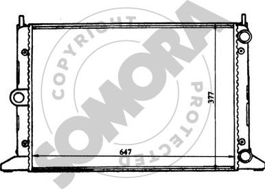 Somora 097040 - Hladnjak, hladjenje motora www.molydon.hr