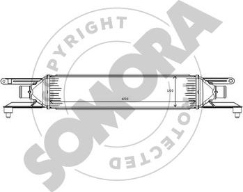 Somora 081545B - Intercooler, hladnjak www.molydon.hr