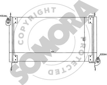 Somora 087060 - Kondenzator, klima-Uređaj www.molydon.hr