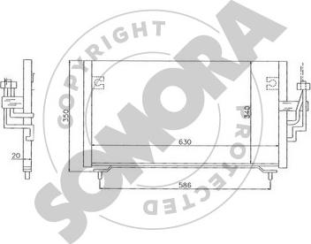 Somora 180760 - Kondenzator, klima-Uređaj www.molydon.hr