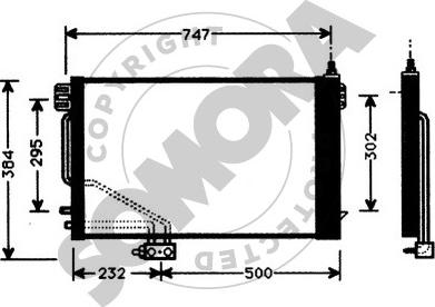 Somora 171360 - Kondenzator, klima-Uređaj www.molydon.hr